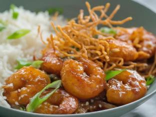 Mongolian Shrimp Boxed Meal Mongolian Shrimp Boxed Meal