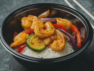Szechuan Shrimp Boxed Meal Szechuan Shrimp Boxed Meal