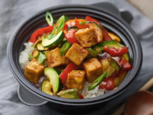 Szechuan Tofu Boxed Meal Szechuan Tofu Boxed Meal