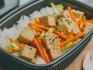 Tofu with Mixed Vegetables Boxed Meal Tofu with Mixed Vegetables Boxed Meal