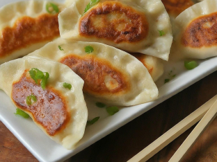 Steamed Chicken Pot Stickers Steamed Chicken Pot Stickers