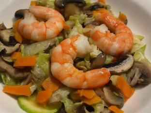 Shrimp with Mixed Vegetables Shrimp with Mixed Vegetables