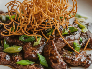 Mongolian Steak Mongolian Steak