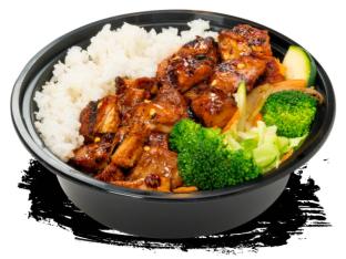 Mad Spicy Chicken Teriyaki Bowl | White Rice Mad Spicy Chicken Teriyaki Bowl | White Rice