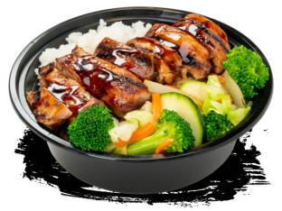 Spicy Chicken Teriyaki Bowl | White Rice Spicy Chicken Teriyaki Bowl | White Rice