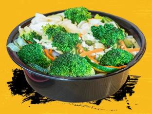 Steamed Veggie Bowl | White Rice Steamed Veggie Bowl | White Rice