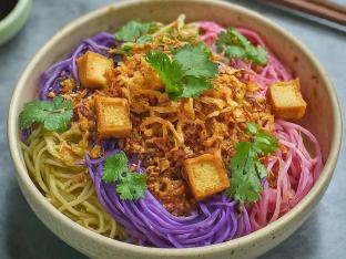 Rainbow Noodle Salad Vegan Rainbow Noodle Salad Vegan