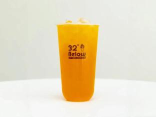 100% Mango Jasmine Tea with Lychee Jelly