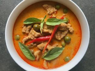 Yaso Thai Special Spicy Red Curry: Pork Yaso Thai Special Spicy Red Curry: Pork