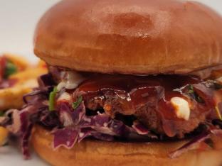 Korean Fried Chicken Burger Korean Fried Chicken Burger