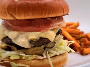 Mushroom Melt Burger Mushroom Melt Burger