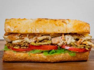 Cholula Chicken Sandwich with Garden Salad Cholula Chicken Sandwich with Garden Salad