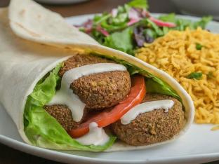 Falafel Wrap Falafel Wrap