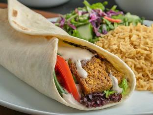 Vegan Shawarma Wrap Vegan Shawarma Wrap