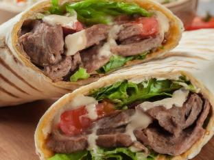 Beef Shawarma Wrap Beef Shawarma Wrap