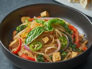 Tofu Kee Mao with Vegetable Gyoza