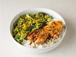 Hidden Fjord Salmon Bowl with Sesame Dressing Hidden Fjord Salmon Bowl with Sesame Dressing