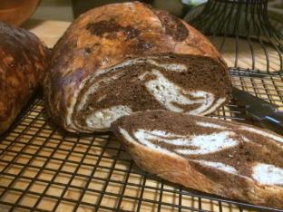 Sourdough Rye Marble Bread Sourdough Rye Marble Bread