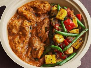 Chicken Vindaloo with Tawa Veggies Chicken Vindaloo with Tawa Veggies