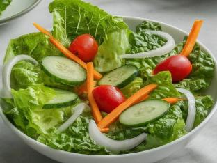 Side Mixed Greens Salad with Bleu Cheese Dressing Side Mixed Greens Salad with Bleu Cheese Dressing