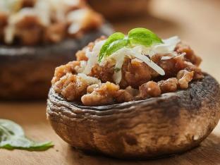 Sausage Stuffed Mushrooms