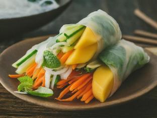 Thai Mango Spring Rolls