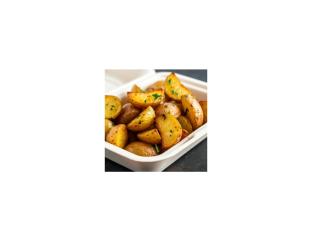 Garlic, Lemon Herb Roasted Potatoes