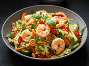 Shrimp Asian Slaw Shrimp Asian Slaw
