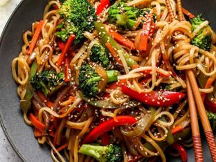 Vegetable Lo Mein Vegetable Lo Mein