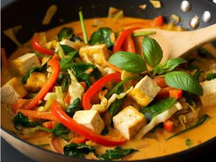 Panang Curry with Tofu Panang Curry with Tofu