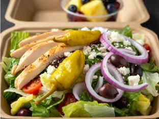 AF Greek Chicken Salad Box AF Greek Chicken Salad Box