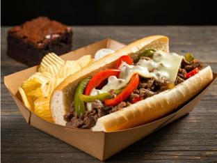 Beef Philly Hoagie Lunch Box Beef Philly Hoagie Lunch Box