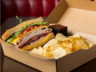 Texas Club Sandwich Box Texas Club Sandwich Box