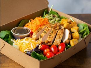 Garden Salad with Chicken Boxed Meal