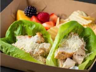 Gluten Free Caesar Chicken Lettuce Wrap Deluxe Boxed Meal