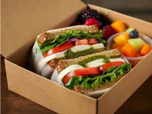 Caprese Veggie Sandwich Boxed Meal