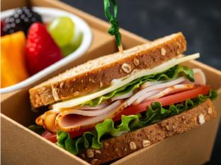 Turkey and Swiss Sandwich Boxed Meal
