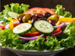 Greek Salad - No Cheese Greek Salad - No Cheese