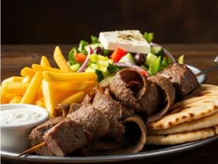 Deluxe Gyro Plate Boxed Meal Deluxe Gyro Plate Boxed Meal