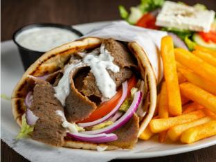 Deluxe Gyro Pita Wrap Boxed Meal Deluxe Gyro Pita Wrap Boxed Meal