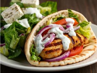 Grilled Chicken Pita Wrap Boxed Meal Grilled Chicken Pita Wrap Boxed Meal