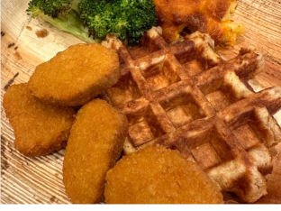 Plant-Based Nugget Lunch Combo (Vegetarian) with Broccoli Plant-Based Nugget Lunch Combo (Vegetarian) with Broccoli