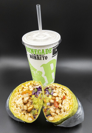 Dairy Free Veggie Burrito