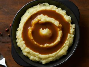 Mashed Potatoes with Brown Gravy Mashed Potatoes with Brown Gravy