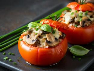 Vegetarian Stuffed Tomatoes Vegetarian Stuffed Tomatoes