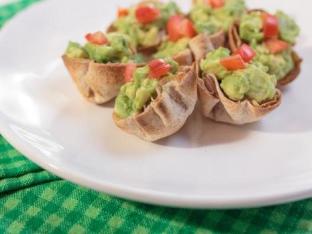 Guacamole Stuffed Tortilla Bowls Guacamole Stuffed Tortilla Bowls