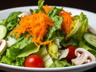 Green Salad with Mushrooms (Allergen Free) Green Salad with Mushrooms (Allergen Free)