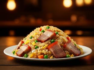 Fried Rice with Roasted pork (Gluten Free) Fried Rice with Roasted pork (Gluten Free)