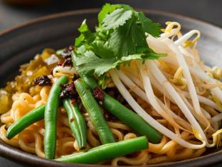 Dan Dan Noodle with Green Beans Dan Dan Noodle with Green Beans