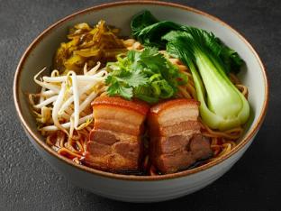 Dan Dan Noodle with Pork Belly (Gluten Free) Dan Dan Noodle with Pork Belly (Gluten Free)
